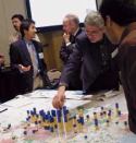 LEGO LAND: Nearly 300 Reality Check participants used LEGO blocks to propose alternative growth strategies.
