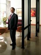 Ron Ratner checks out one of the company's newer projects, Loft23 in Cambridge, Mass. The 51-unit property is part of University Park at MIT, a master-planned development adjacent to the MIT campus.