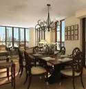 Michael Graves adds his signature touch to the dining rooms at Maxwell Place on the Hudson.