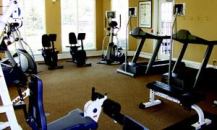 TIDIED UP: This former laundry room cleaned up nicely as a fitness center at the ALARA Glenmuir in Naperville, Ill.