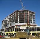 The Bozzuto Group reports stable concrete prices as it builds this 208-unit luxury apartment community, Mariner Bay at Annapolis Towne Center, in Annapolis, Md.