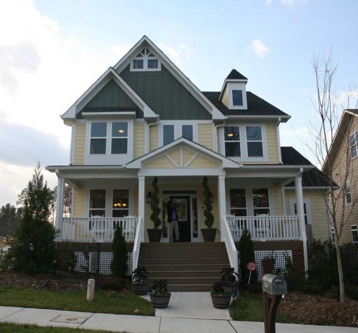 The first home to be certified under the EPA's WaterSense New Home pilot program, Vanguard's "Sensibly Green" house also follows NAHB and Green Home Builders of the Triangle green building guidelines.