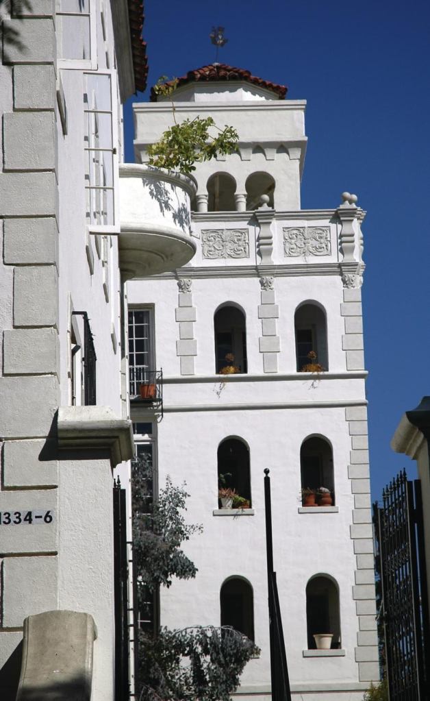 Harper House • Location: West Hollywood, Calif. • Architect: Leland Bryant • Built: 1929 • Units: 21 • Notable:

Legendary silent fi lm actress Norma Talmadge and actor Gilbert Roland lived here. The building is on the National Register of Historic Places and features Churrigueresque stylings of the Spanish Baroque era.