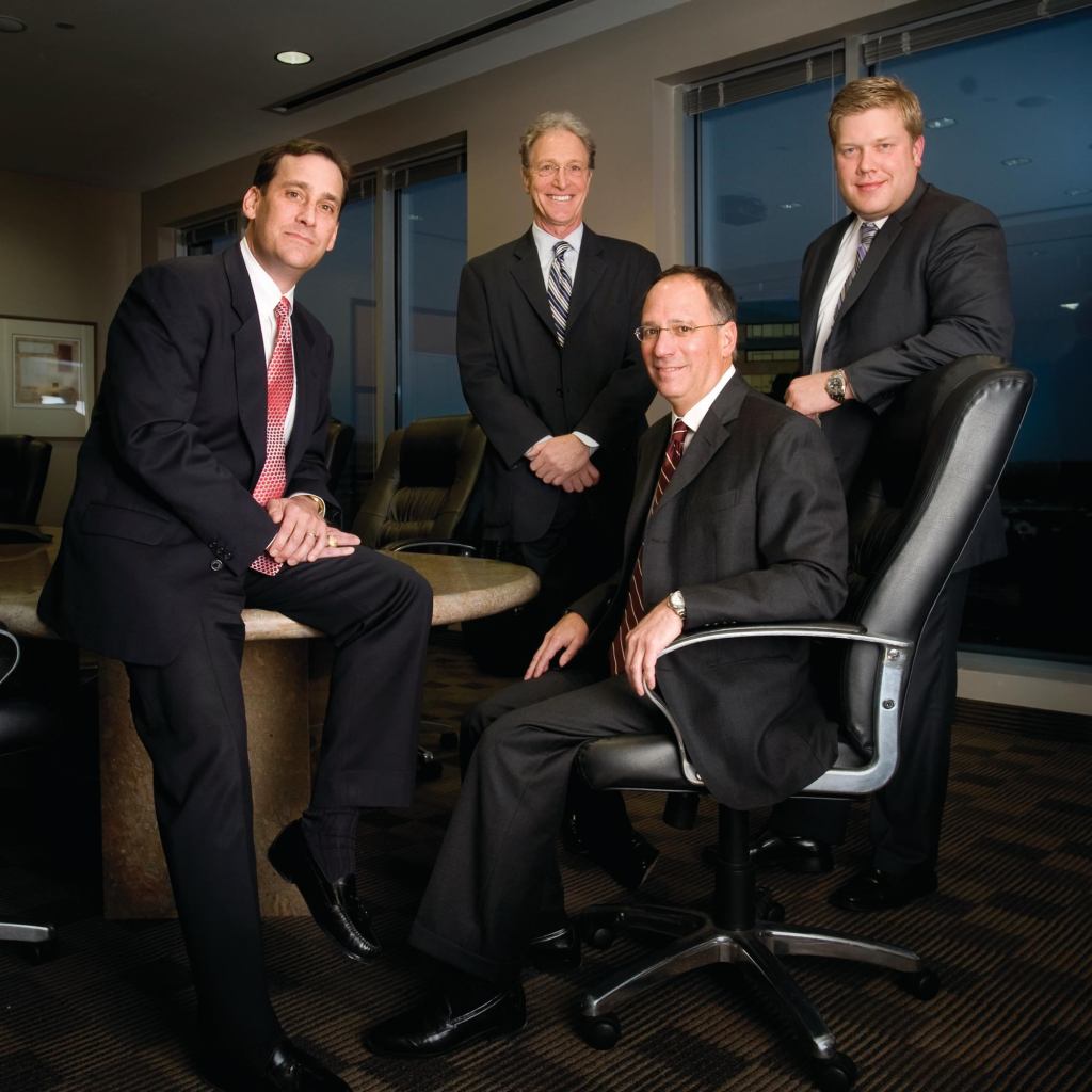 Capital Team: The senior management team for Behringer Harvard's multifamily platform includes (L to R): senior vice president Mark Alfieri; president and co-chief operating officer Robert Aisner; executive vice president and co-chief operating officer Robert Chapman; and chief administrative officer M. Jason Mattox. Familiarity amongst the team since their days at AMLI Residential has bred a decisive acquisition unit delivering speed and certainty of execution into the multifamily deal space.