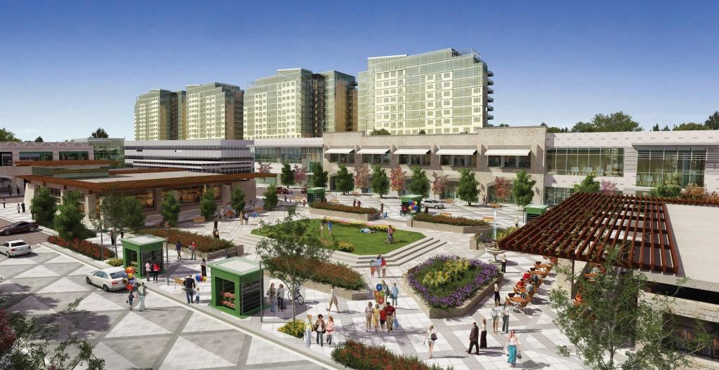 HOME SHOPPING: Monarch at Ridge Hill is set amid 1.3 million square feet of mixed-use development. Residents will be able to stroll 12 blocks of premium retailers, including Whole Foods and The Cheesecake Factory, right outside their front door.
