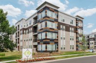 Draper and Kramer's EVO Apartments in Richmond Heights is less than 10 miles from downtown St. Louis. The development's luxurious amenities include an outdoor saltwater pool, an on-site dog park, and a fully equipped fitness center. The nine floor plans range from 572 square feet to 1,203 square feet and rent for $1,225 to $2,225 a month.