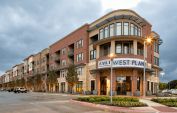 Rooftop solar panels have already been installed at AMLI West Plano in Plano, Texas.