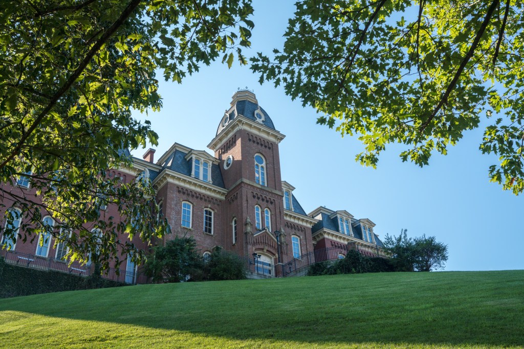 Woodburn Hall at West Virginia University in Morgantown, W.Va.