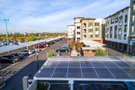 Solar carports in Southern California.