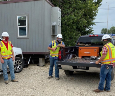 The NRP Group has required all workers, employees, subcontractors, and suppliers to wear face coverings while on jobsites.