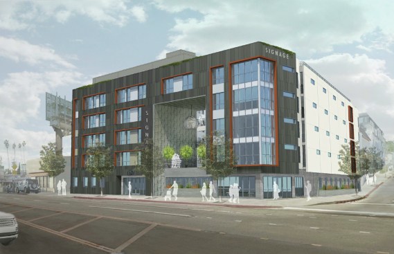 Proposed apartment community in Los Angeles.