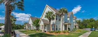 The Edgewater Crossing multifamily community in Panama City Beach, Florida, is located less than a mile from the beach.