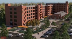 WinnDevelopment is turning the old Landers, Frary & Clark plant into Ellis Street Commons, an affordable and workforce housing development in New Britain, Connecticut. Officials recently broke ground on the project.
