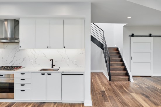 Interior and exteriors for Grunley Construction
