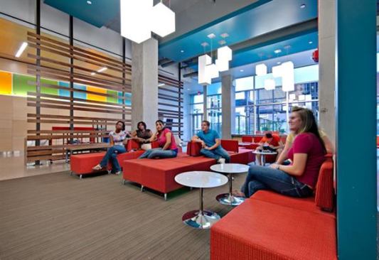 Taylor Place - School: Arizona State University - Location: Phoenix - Opened: August 2008 - Placement: On-campus - Developer: SmithGroup Architecture - No. of beds: 1,284 - Unit Mix: standard double-room units; semi-private singles - Development Cost: undisclosed - Rents: $3,580-$3,975 per semester