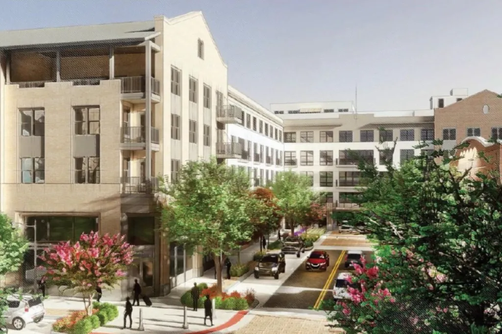 A rendering of NOVEL Heritage Park in Gilbert, Arizona.